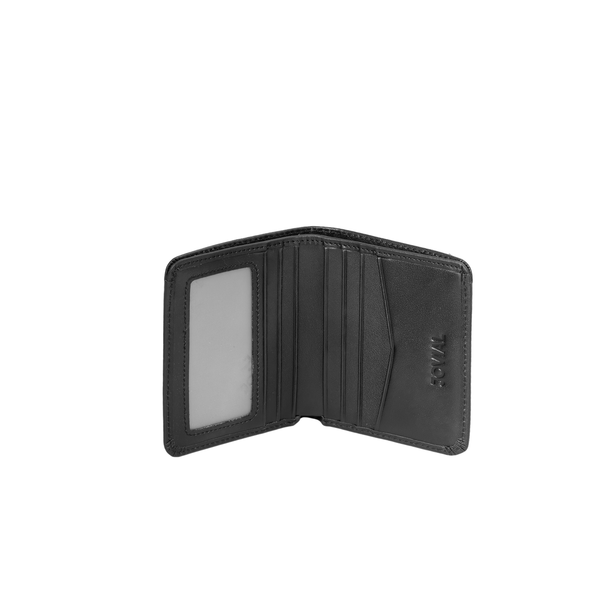 JW 10028 BK – Woven Vertical Wallet
