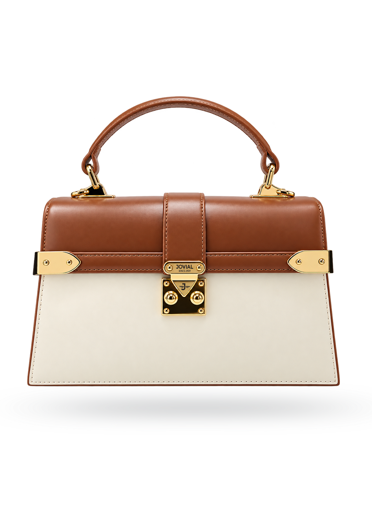 Vintage-Inspired Black Trunk Bag with Embossed Geometric Detail (Copy)