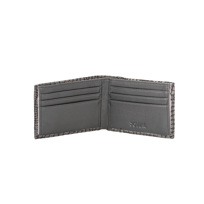 JW 16824 BK – Textured Bi-Fold Wallet