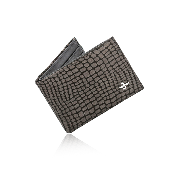 JW 16824 BK – Textured Bi-Fold Wallet