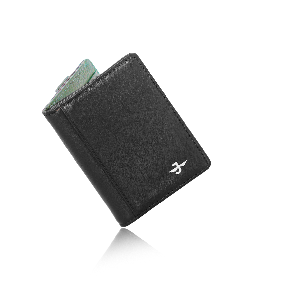 JW 170 BK - Vertical Wallet