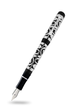 Buy JOVIAL PEN JP301 fountain Black  Engraved with Pure Silver